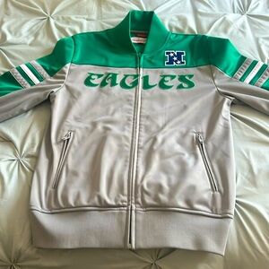 Eagles Mitchell & Ness zip up jacket
